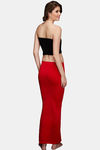 Zivame All Day Slit Mermaid Saree Shapewear - Red — thumbnail 4